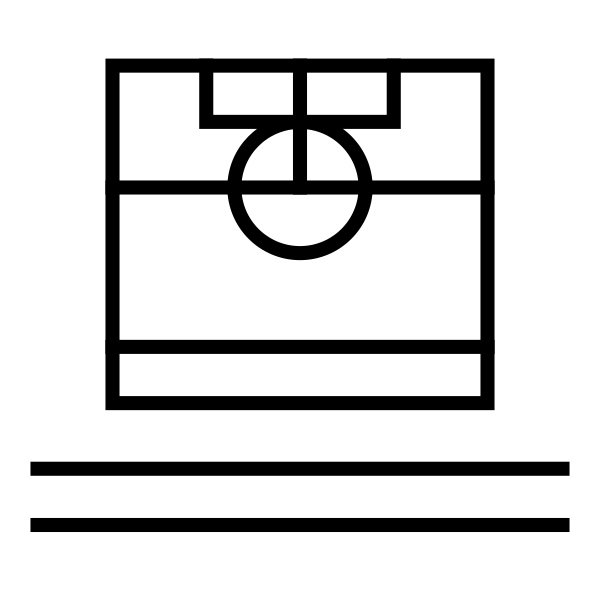 Basketball Half Court