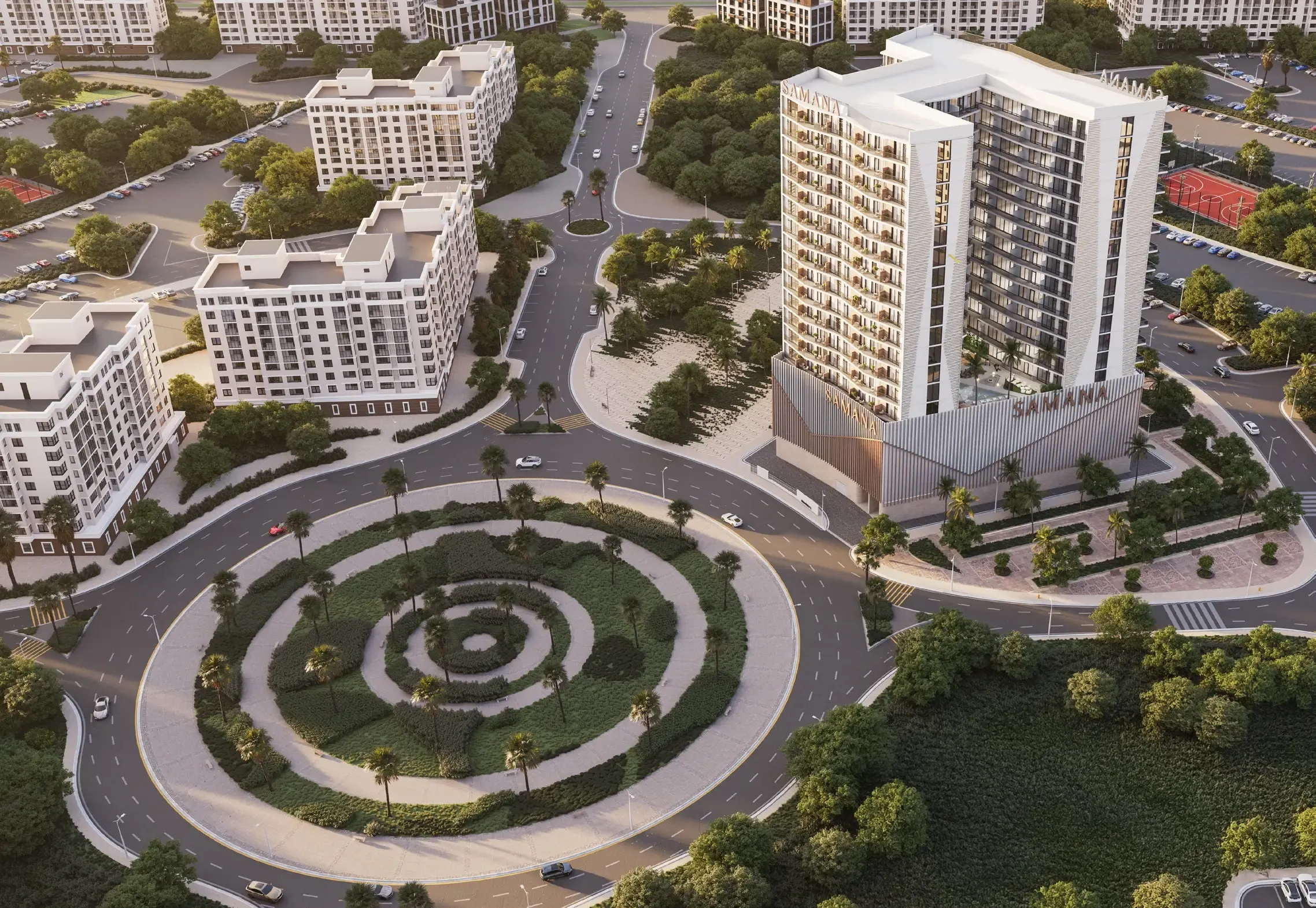 Greenfield Dubai International City Samana Developers